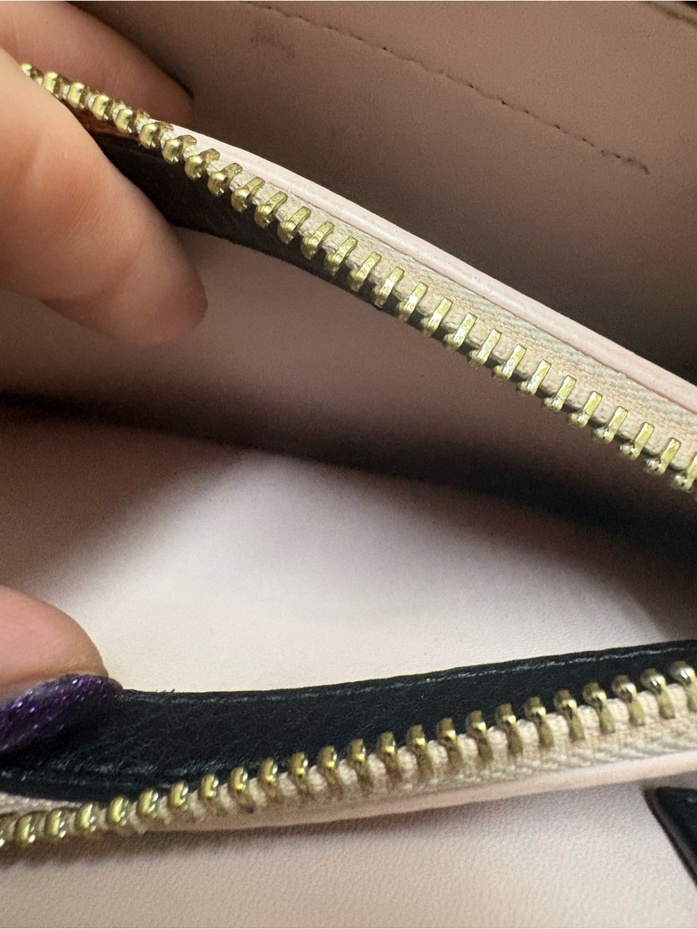 kate spade Black Mini Leather Satchel with Tassels REHAB - Picture 9 of 11